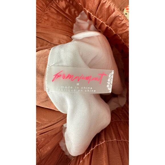 Free People Movement The Way Home Shorts Womens Medium Athletic New Terra Cott - Picture 4 of 4